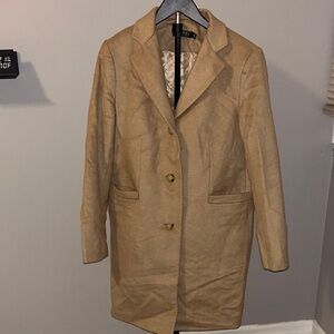Ralph Lauren Camel Blazer Coat